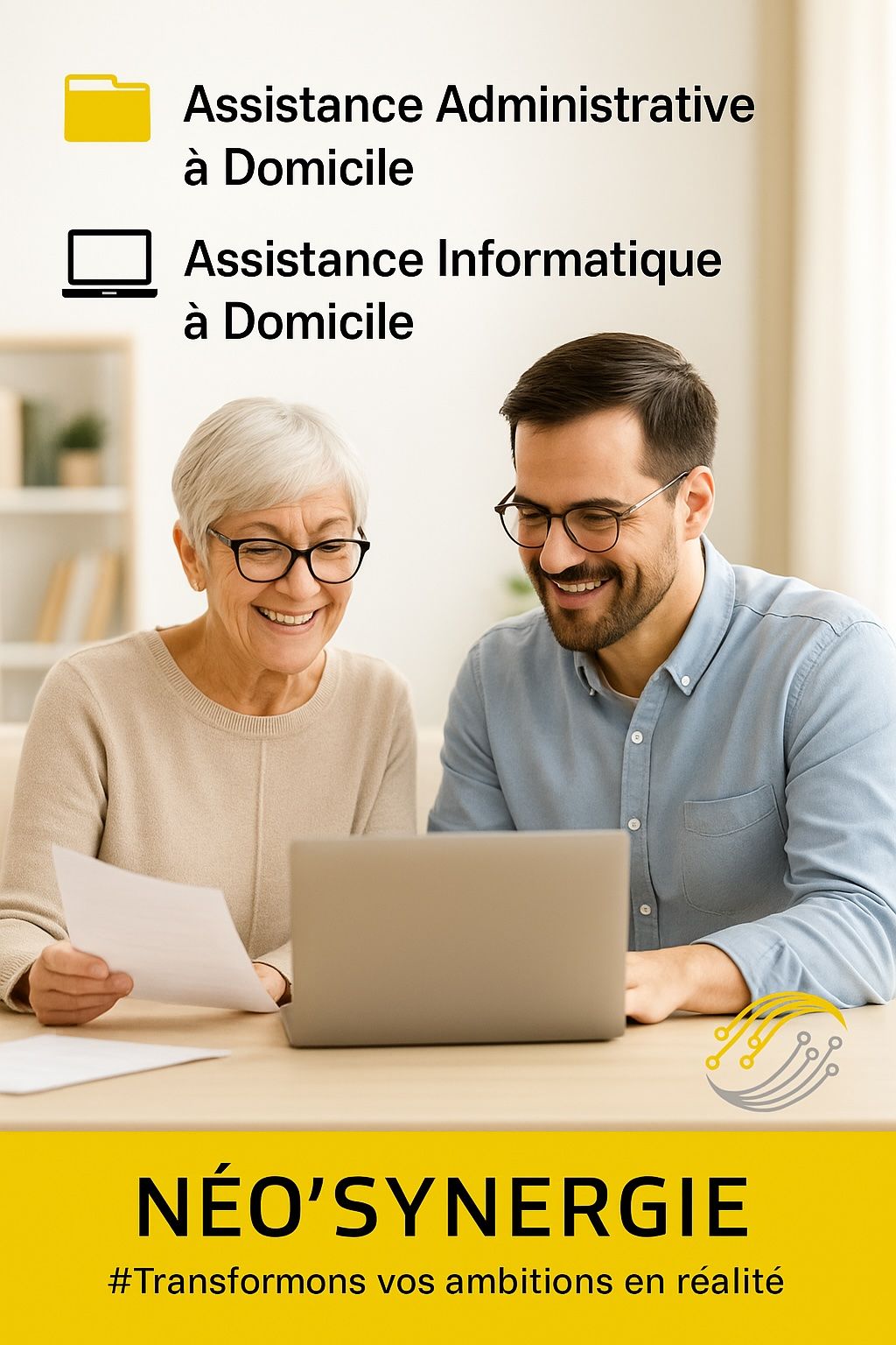 Néo’Synergie développe ses services à la personne pour les particuliers à domicile